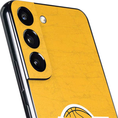 NBA Los Angeles Lakers Distressed Galaxy S22 Skin